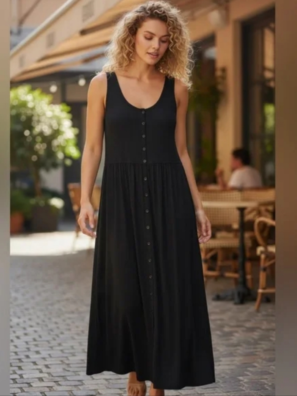 Frye Black Midi Dress_XL